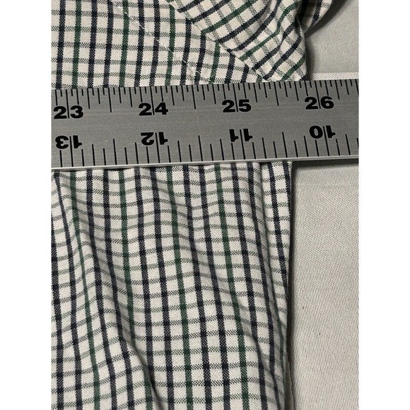 Vintage Ralph Lauren Blaire Blue Plaid Button Down Shirt Men's Size Medium - Picture 4 of 7